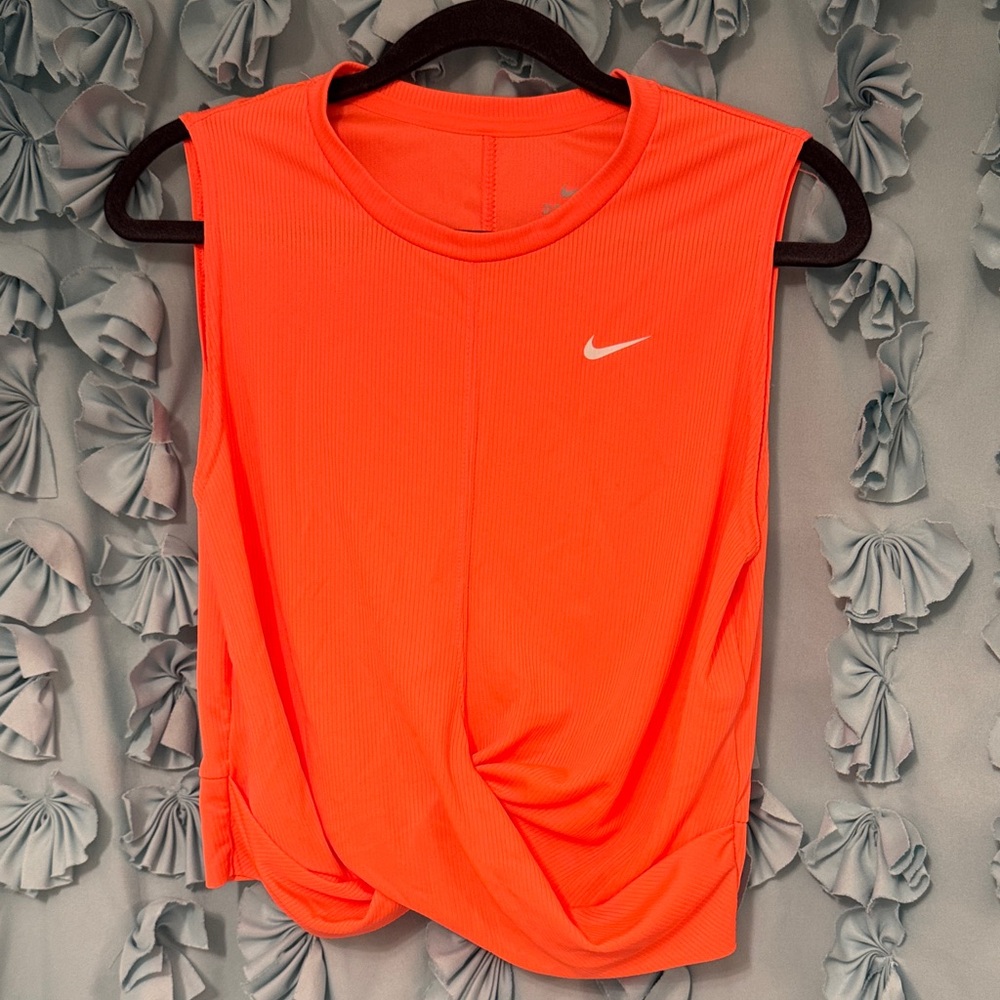 Nike Women's Bright Orange Muscle Tee